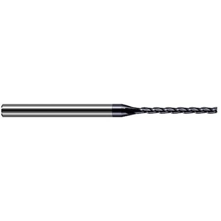 Harvey Tool 0.062in. 1/16 Cutter dia x 0.95in. Length of Cut Carbide Square End Mill, 4 Flutes, AlTiN Coated 740362-C3